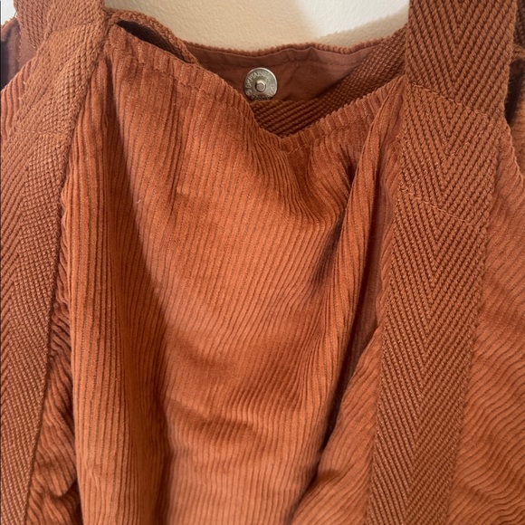 Free People Mega Corduroy Tote. - Picture 3 of 6